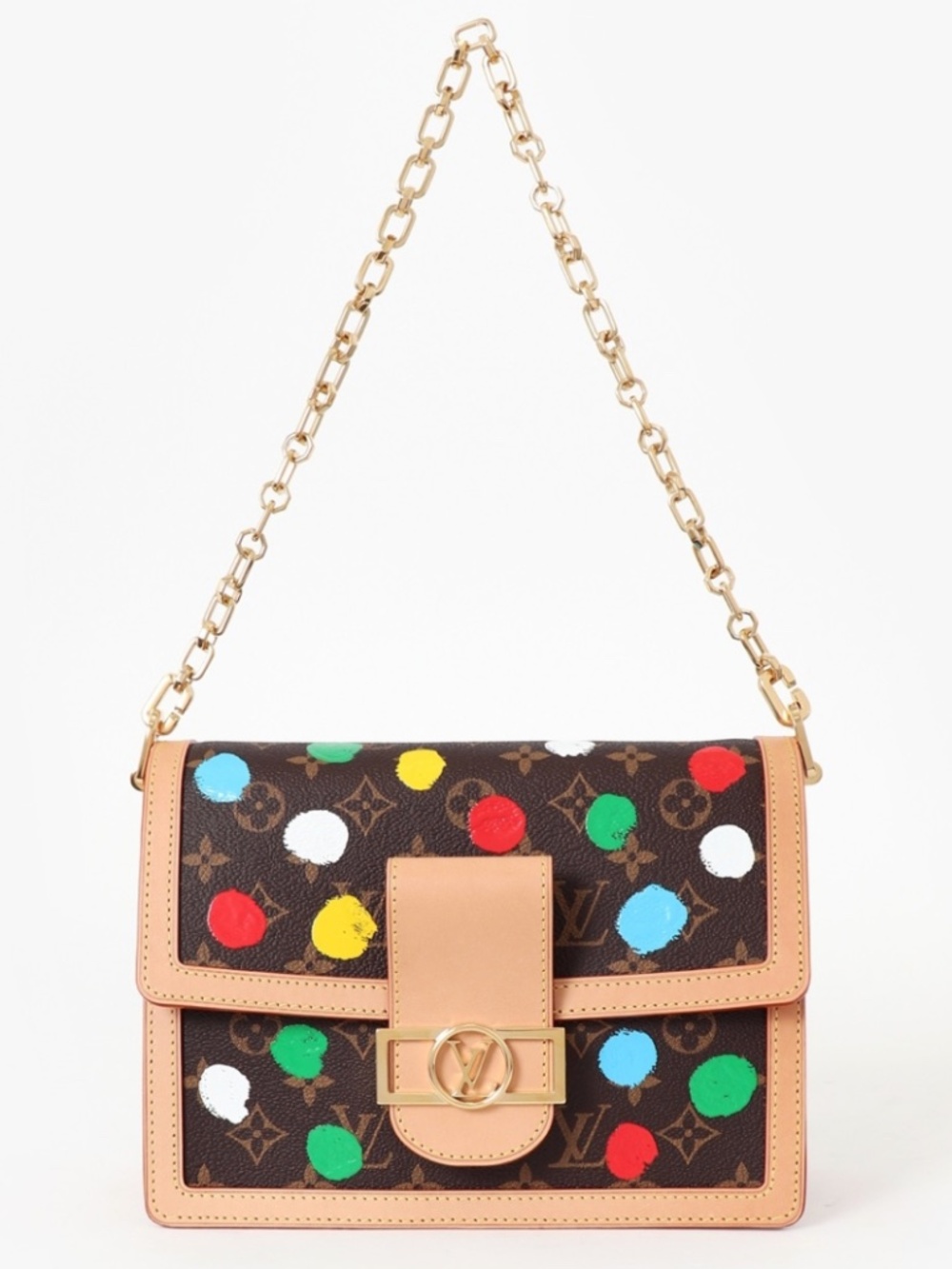 Louis Vuitton x Yayoi Kusama Dauphine MM Bag